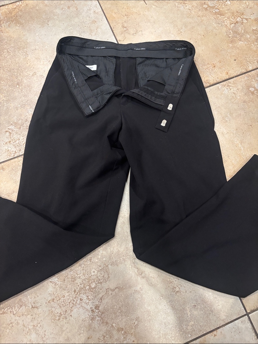 Calvin Klein Tailored Black Dress Pants kids size 14
